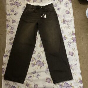 Boohoo Dark Flare Jeans